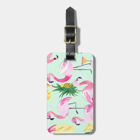 Revel Flamingo Bagagelabel (Voorkant verticaal)