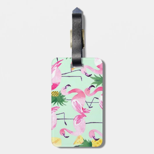 Revel Flamingo Bagagelabel (Achterkant verticaal)