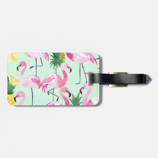 Revel Flamingo Bagagelabel (Achterkant horizontaal)