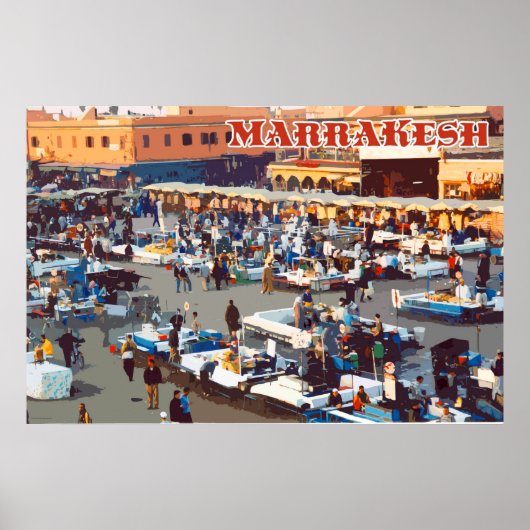 Revel Marrakesh Poster (Voorkant)