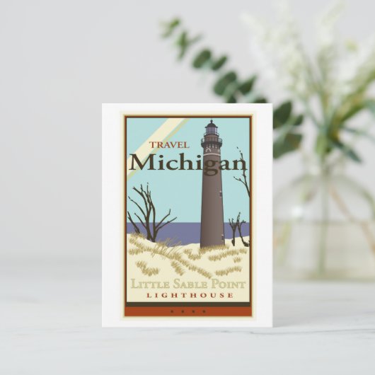 Revel Michigan Briefkaart (Staand voorkant)