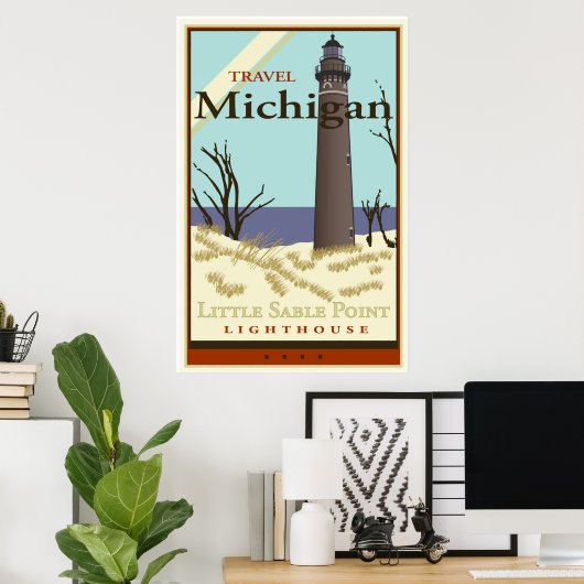 Revel Michigan Poster (Thuiskantoor)