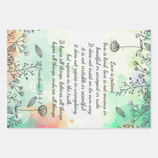 Revelatie 21:34 inpakpapier vel (Voorkant 3)