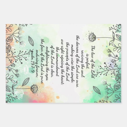 Revelatie 21:34 inpakpapier vel (Voorkant 2)