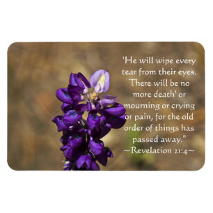 Revelatie 21:4 magneet