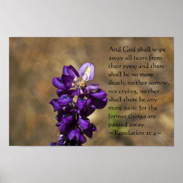 Revelatie 21:4 poster