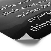 Revelatie 21:4 poster (Hoek)