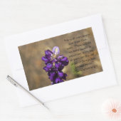 Revelatie 21:4 rechthoekige sticker (Envelop)