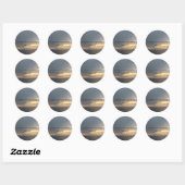 Revelatie 21:4 ronde sticker (Vel)