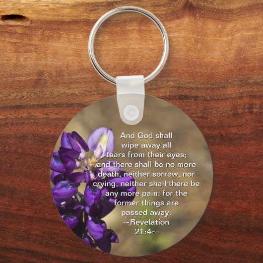 Revelatie 21:4 sleutelhanger (Voorkant)