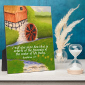 Revelatie 21:6 fotoplaat (Zijkant)