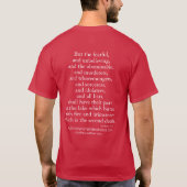 Revelatie 21:8 t-shirt (Achterkant)