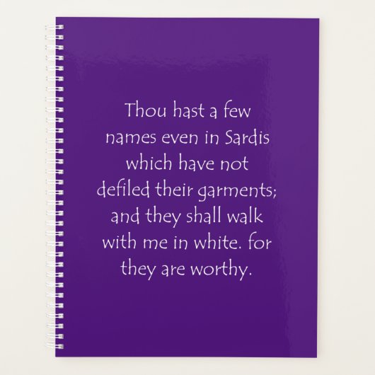 Revelatie scriptnotering 3 4 planner (Voorkant)