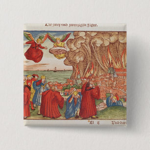 Revelatie Vierkante Button 5,1 Cm