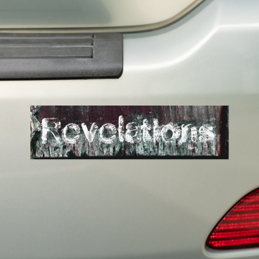 Revelaties Bumpersticker (Op auto)