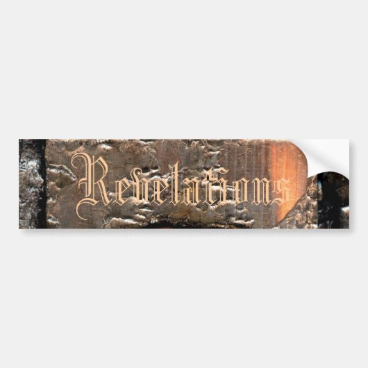 Revelaties Bumpersticker (Voorkant)