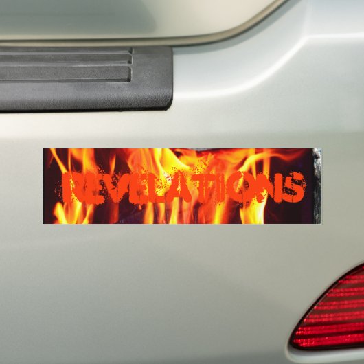 Revelaties Bumpersticker (Op auto)