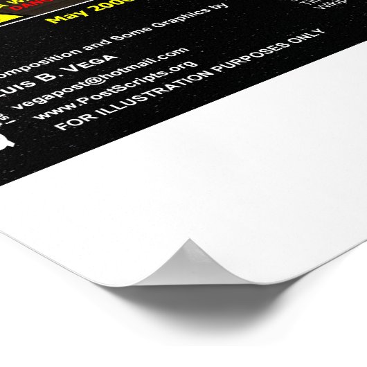 Revelation 12 Sign Composiet Poster (Hoek)