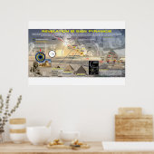 Revelation 12 Sign - Great Pyramid Alignment Poster (Keuken)