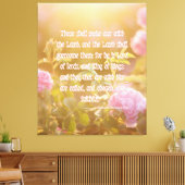 Revelation 17:14 bijbelverse KJV Pic Wall Art Canvas Afdruk (Insitu (Woonkamer))