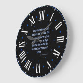 Revelation 17:14 KJV Bijbel Romeins Numeral Grote Klok (Hoek)