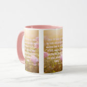 Revelation 17:14 KJV Bijbel Verse Pic Two-Tone Mok (Voorkant links)