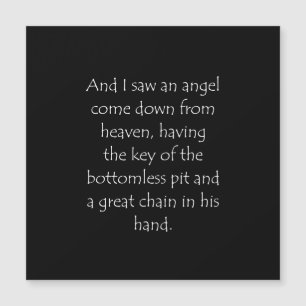 Revelation 20 1 van het citaat van de manuscripten