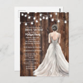 Revelation 21:2 Bridal Shower Invitation Briefkaart (Voorkant / Achterkant)