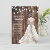 Revelation 21:2 Bridal Shower Invitation Kaart (Staand voorkant)