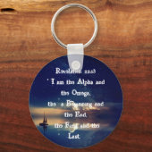 Revelation 22:13 _ Alpha- en Omega Sleutelhanger (Voorkant)