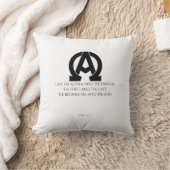 Revelation 22:13: "I am the Alpha and the Omega" Kussen (Deken)