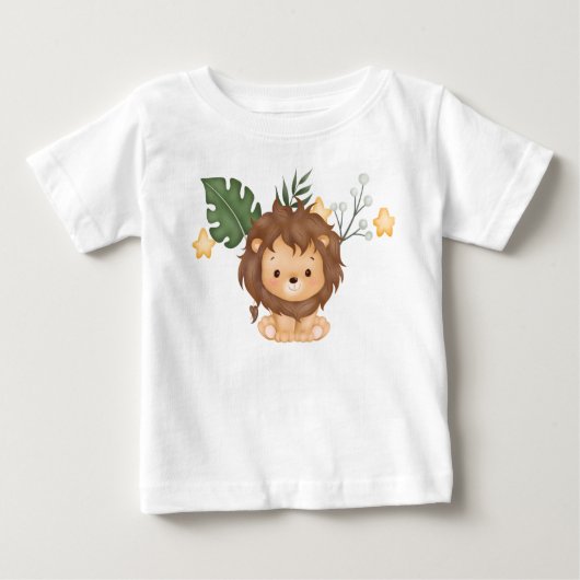 Revelation 5:5 Lion of Judah Baby t-shirt (Voorkant)