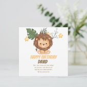 Revelation 5:5 Lion of Judah Christian Greetings Kaart (Staand voorkant)