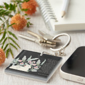 Revelation 5 Redeemed Black Square Keychain (Voorkant Rechts)