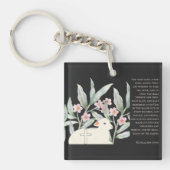 Revelation 5 Redeemed Black Square Keychain (voorkant)