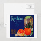 Revelation Oranje LabelNaranjo, CA Briefkaart (Voorkant / Achterkant)