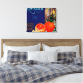 Revelation Oranje LabelNaranjo, CA Canvas Afdruk (Insitu (Slaapkamer))