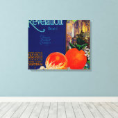 Revelation Oranje LabelNaranjo, CA Canvas Afdruk (Insitu (Houten vloer))