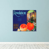 Revelation Oranje LabelNaranjo, CA Canvas Afdruk (Insitu (Houten vloer))