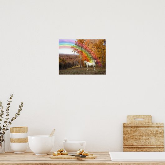 REVELATION RAINBOW PEGASUS POSTER (Keuken)