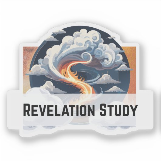 Revelation Study Vinyl Sticker (Voorkant)