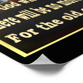 Revelations 21:4 Scripture poster (Hoek)