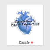 Revelations & Heart Palpitations vinyl sticker (Vel)