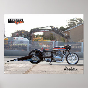 Revelry Racing Revelation Drag Bike Poster