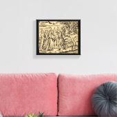 Revelry van Satan en Heksen 8x10 Canvas Afdruk (Insitu (Woonkamer))