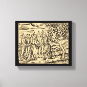 Revelry van Satan en Heksen 8x10 Canvas Afdruk (Voorkant)