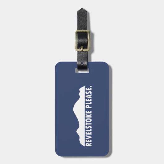 Revelstoke Bagagelabel (Voorkant verticaal)