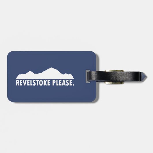 Revelstoke Bagagelabel (Achterkant horizontaal)