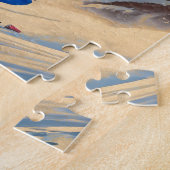 Revelstoke BC Canada Bergskiën Vintage jaren 50 Legpuzzel (Zijkant)