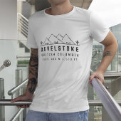 Revelstoke British Columbia Canada Minimalist T-shirt